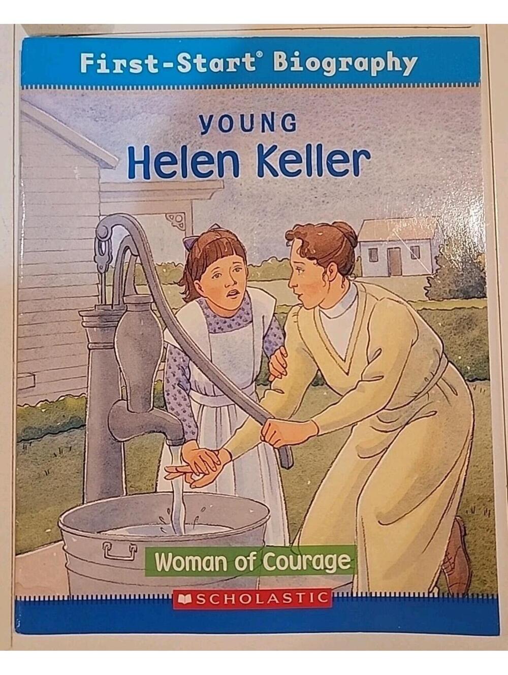 Young Helen Keller Book Woman of Courage by Julie Durrell and Anne Benjamin